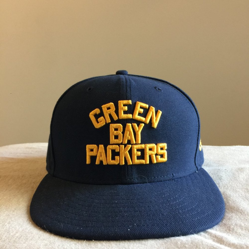 New Era Green Bay Packers Throwback Hat